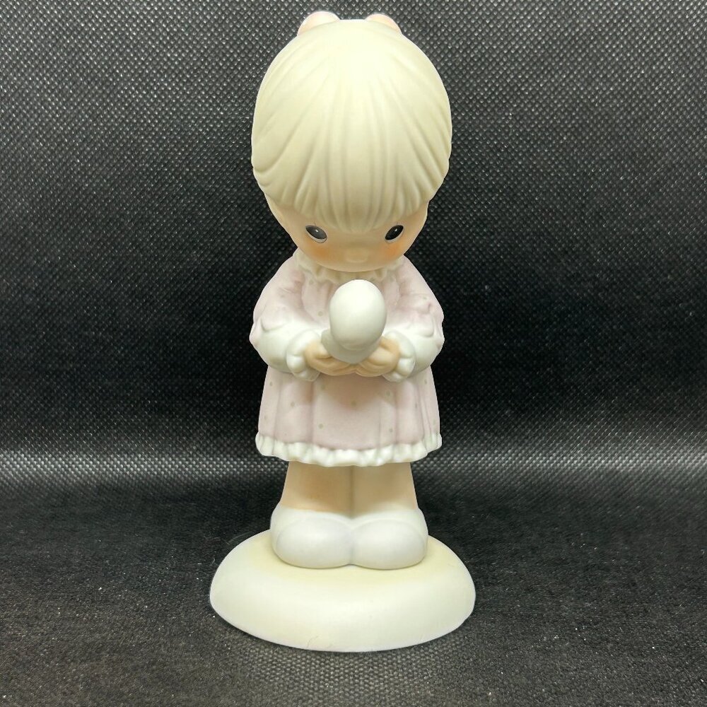 Precious Moments "Always In His Care" 1990 Easter Seals figurine